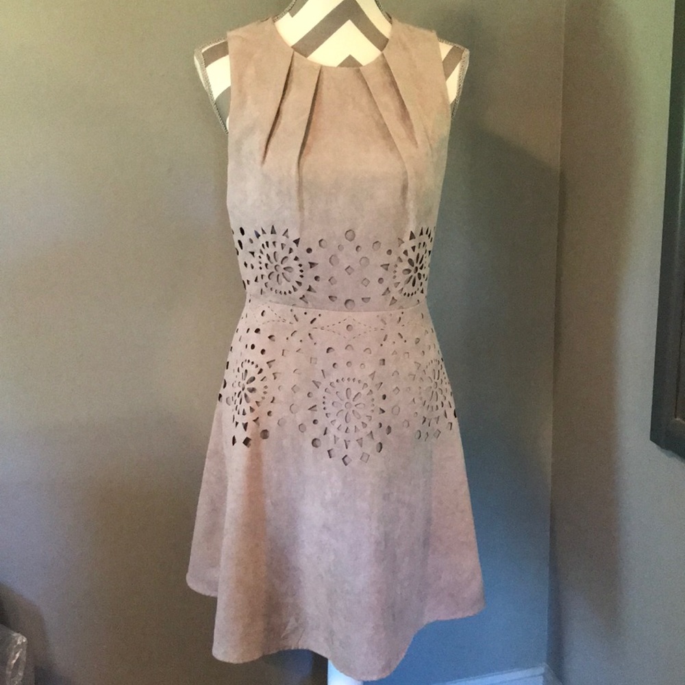 Gray Sleeveless Dress